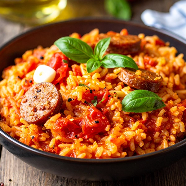 Sausage & Tomato Risotto